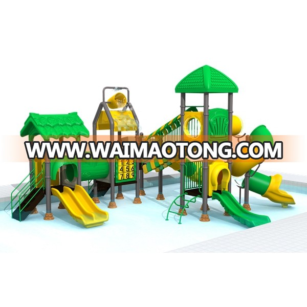 2018 colorful world outdoor water playground Equipment for kids